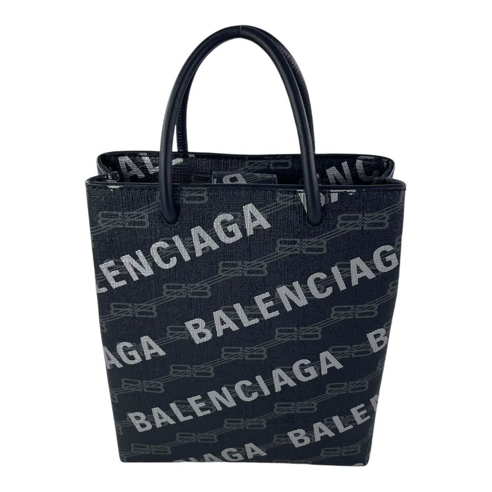 Balenciaga Bb Logo Bag Black - Gem
